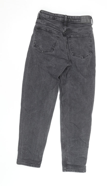 Weekday Women's Black High Rise Mom Jeans Size 10