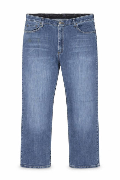 Wrangler Men's Blue Relaxed Fit Straight Denim Jeans 40W 29L