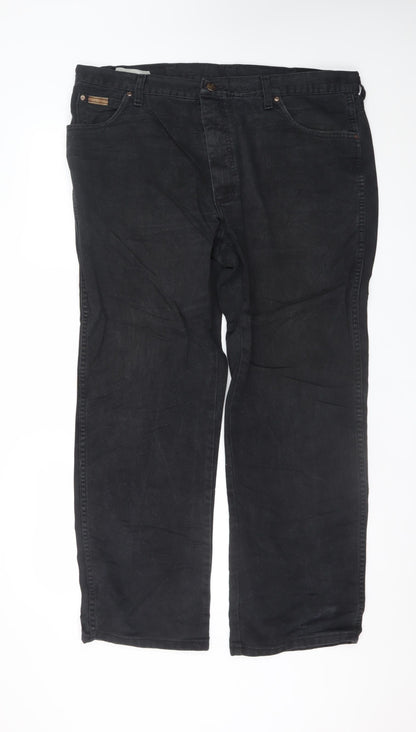 Wrangler Women’s Black Straight Leg Jeans Size 20 Regular 40x30