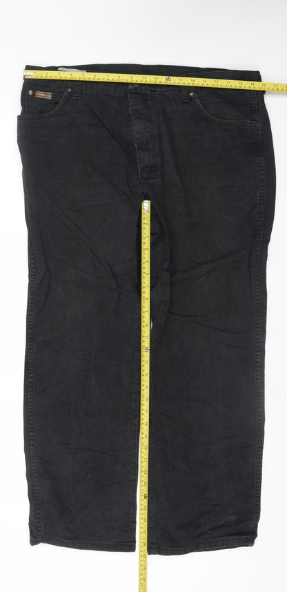Wrangler Women’s Black Straight Leg Jeans Size 20 Regular 40x30