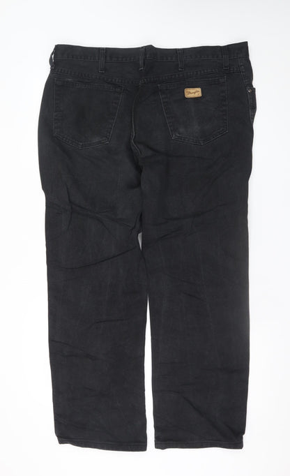 Wrangler Women’s Black Straight Leg Jeans Size 20 Regular 40x30