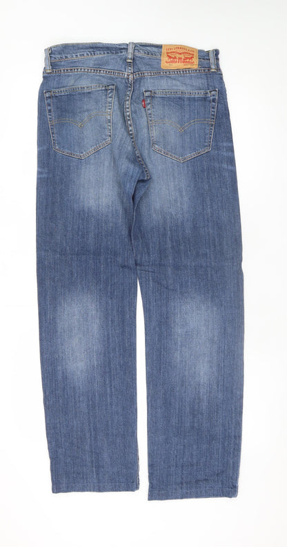 Levi's Men Blue 751 Regular Fit Straight Denim Jeans W31 L32