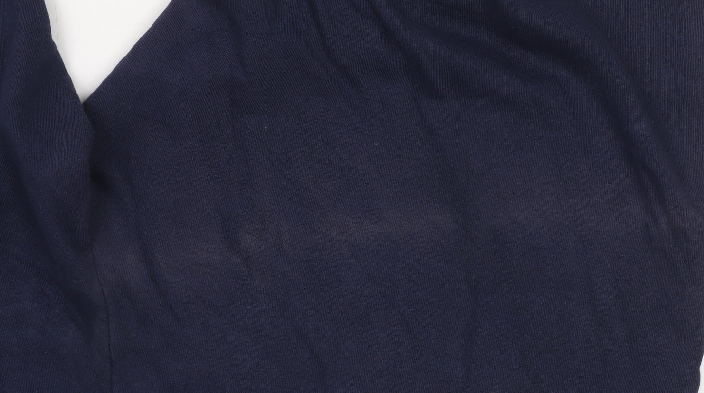 C&A The Basics Men's Blue XL Sweat Shorts with Zipped Pockets
