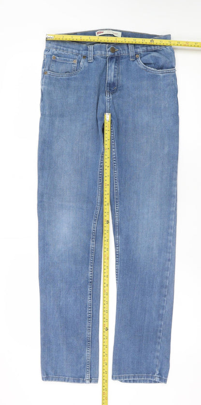 Levi's Women's Blue 510 Skinny Jeans Size 18 Regular Mid Rise