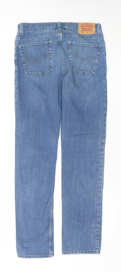 Levi's Women's Blue 510 Skinny Jeans Size 18 Regular Mid Rise