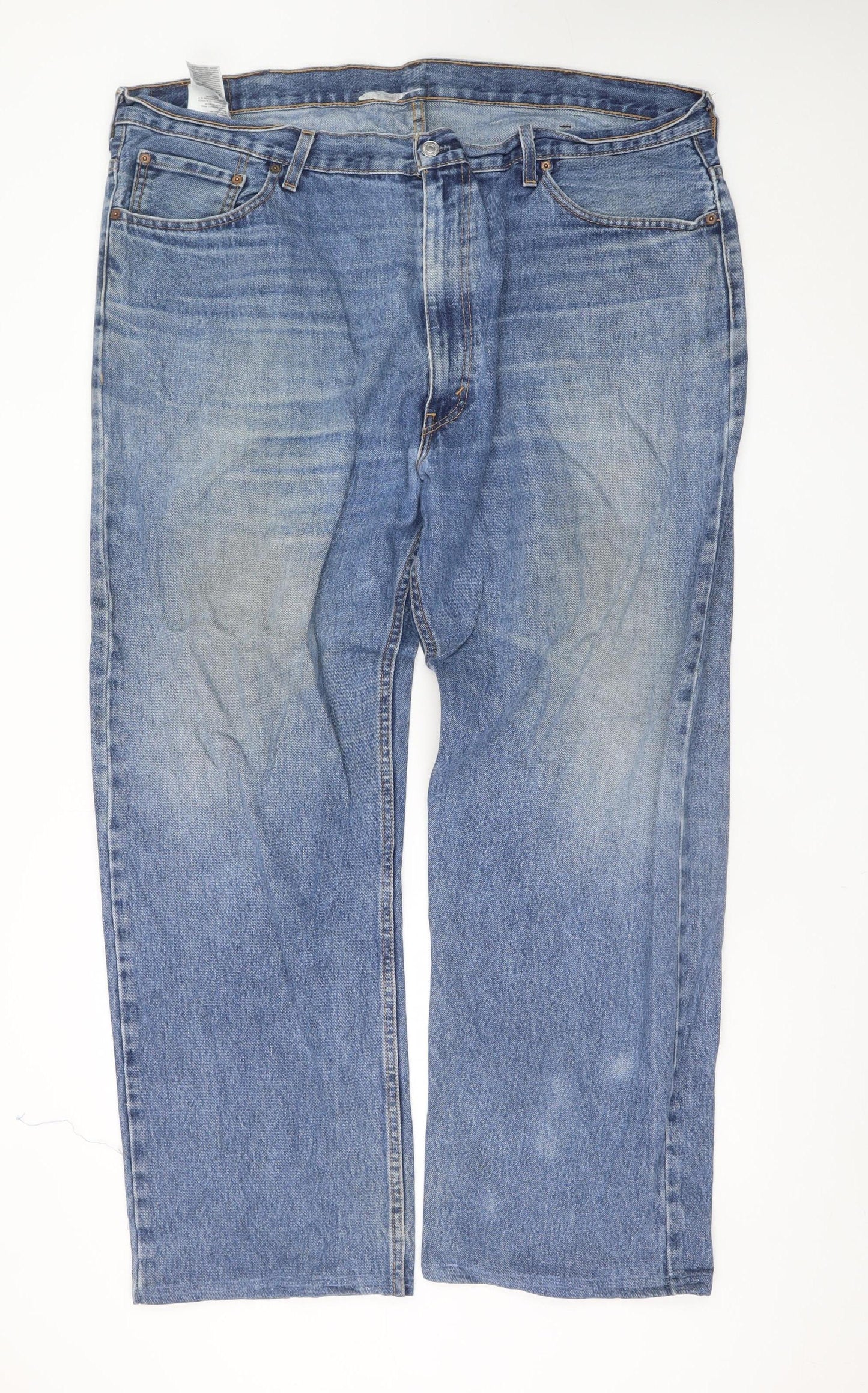 Levi's 505 Men's Blue Straight Leg Denim Jeans W44 L32