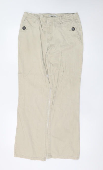 Tommy Hilfiger Men's Beige Chino Trousers Size M Regular Fit