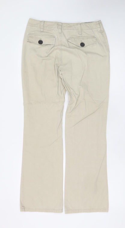 Tommy Hilfiger Men's Beige Chino Trousers Size M Regular Fit