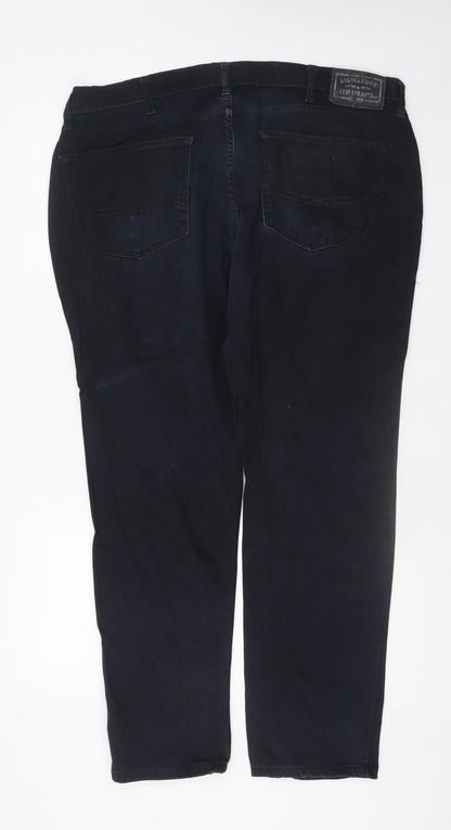 Levi Strauss Men's Black Skinny Jeans W38 L30 Stretch Denim