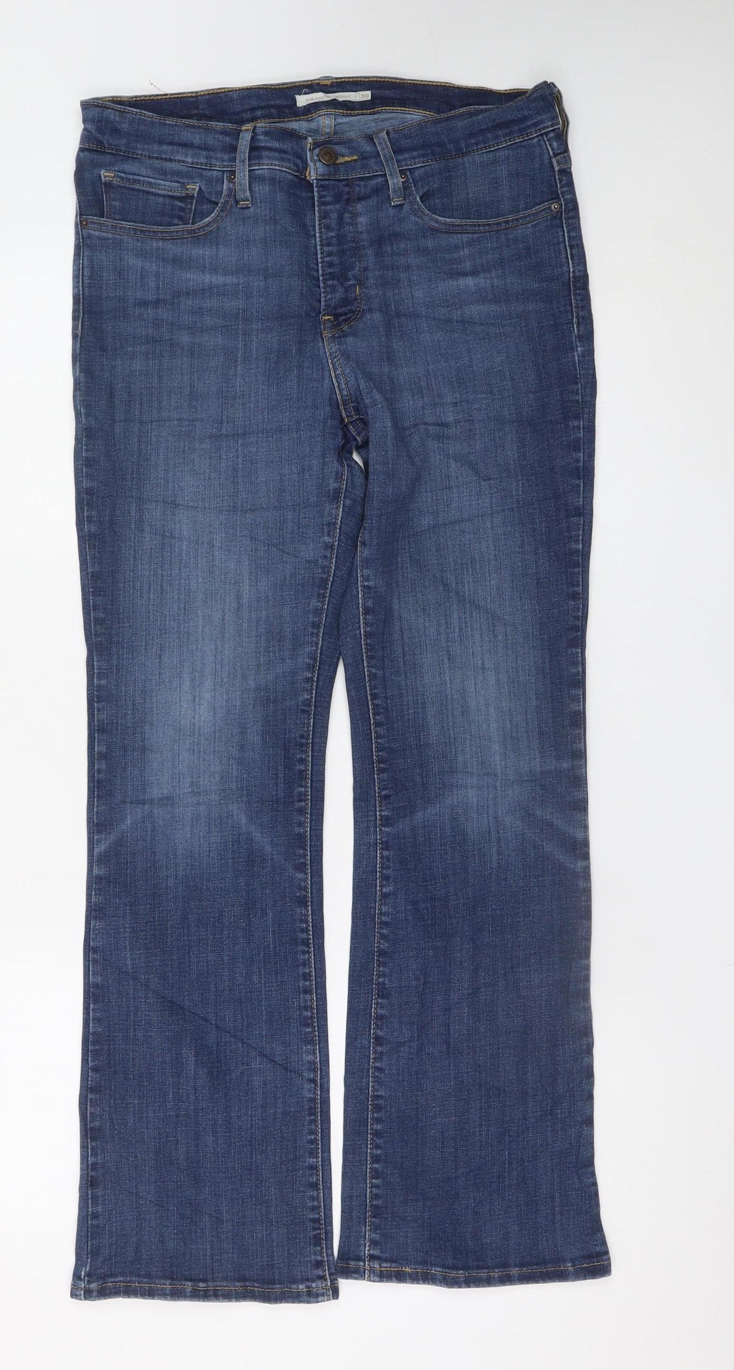 Levi’s 315 Shaping Bootcut Women’s Blue Jeans Size 30 Mid Rise Denim