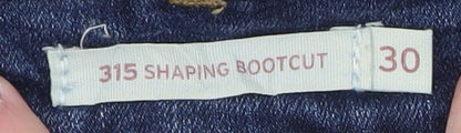 Levi’s 315 Shaping Bootcut Women’s Blue Jeans Size 30 Mid Rise Denim