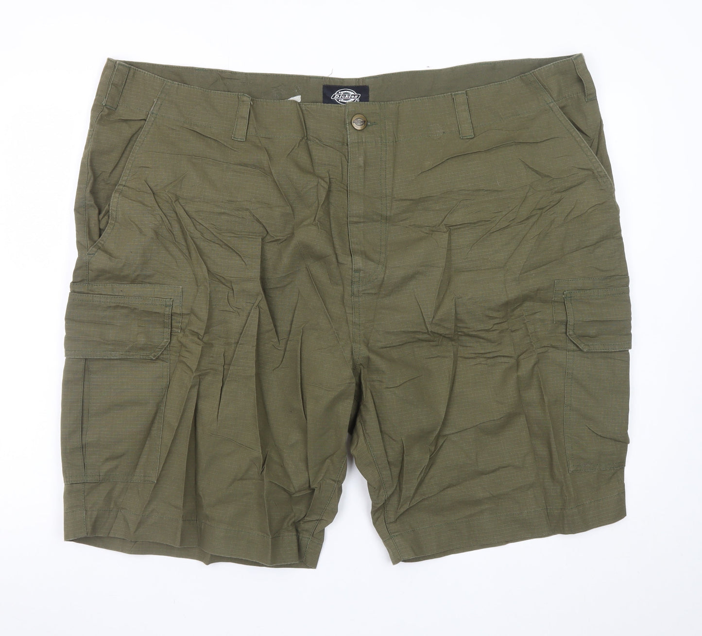 Dickies Men's Green 4XL Cargo Work Shorts Cotton Big & Tall
