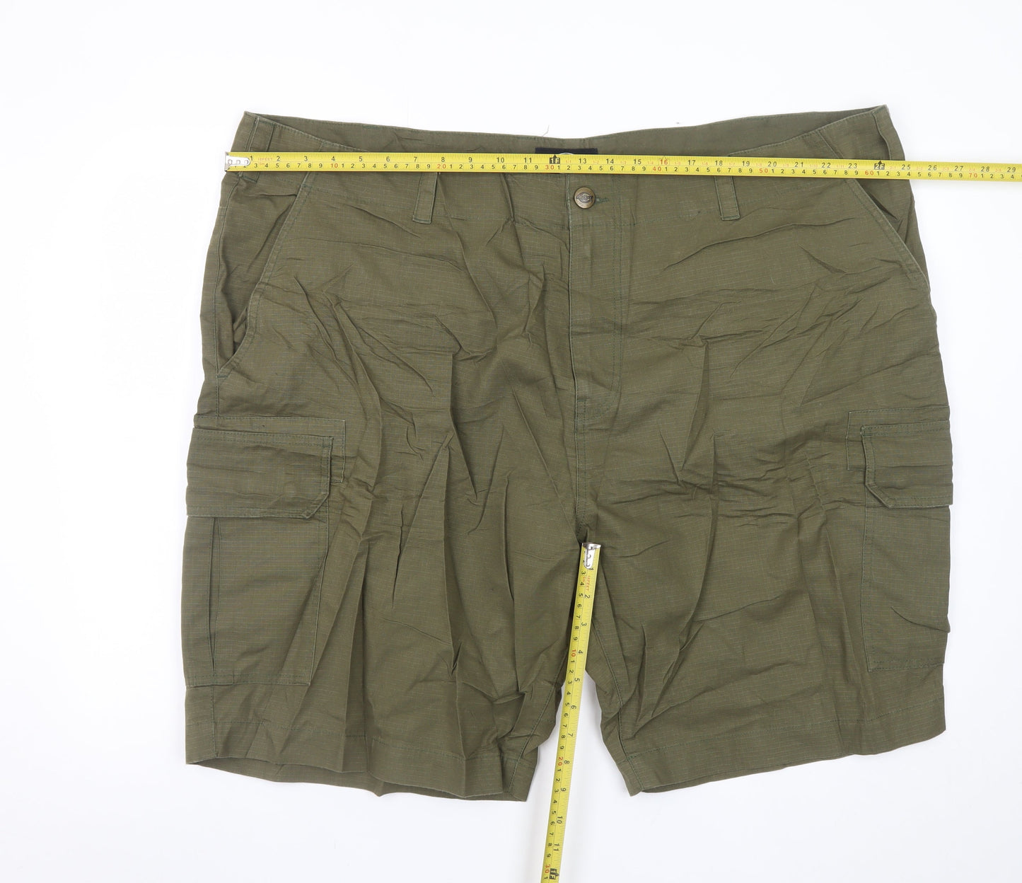 Dickies Men's Green 4XL Cargo Work Shorts Cotton Big & Tall