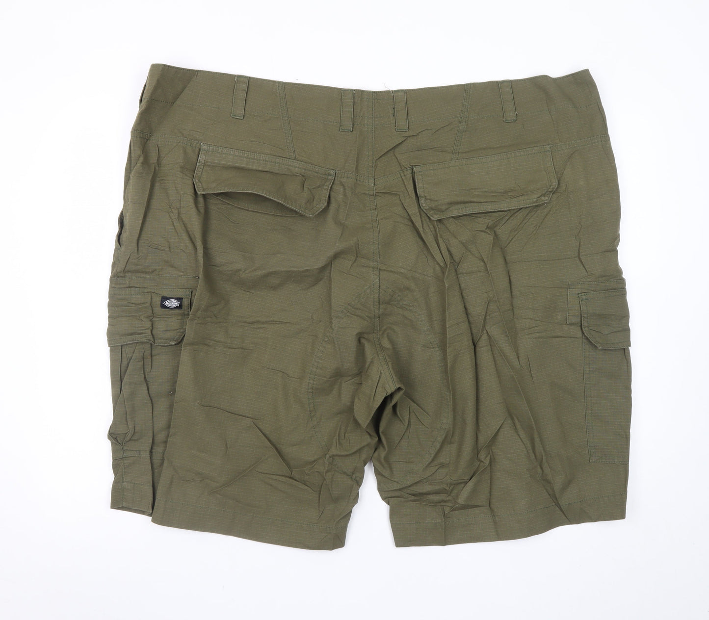 Dickies Men's Green 4XL Cargo Work Shorts Cotton Big & Tall