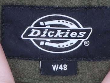 Dickies Men's Green 4XL Cargo Work Shorts Cotton Big & Tall