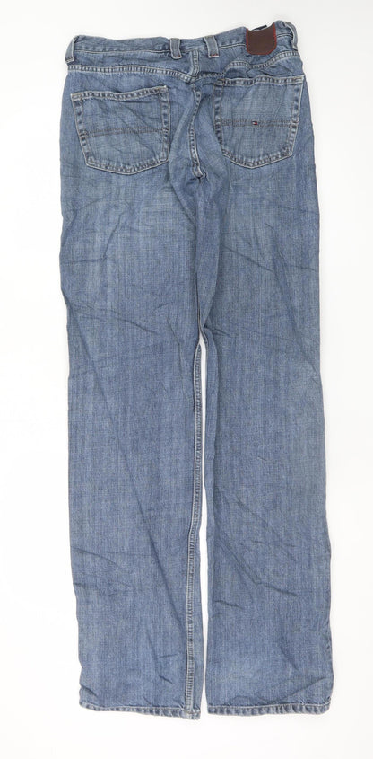 Tommy Hilfiger Men’s Blue Straight Leg Jeans 33/36 Regular Fit Denim