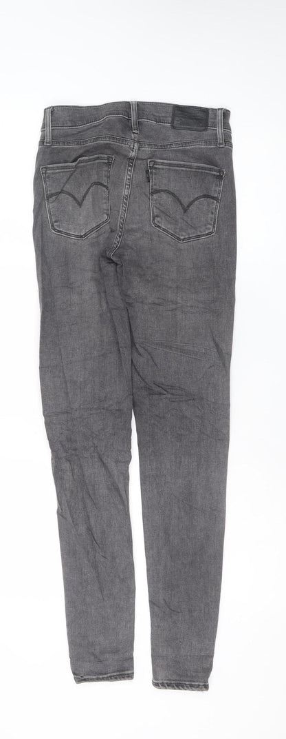 Levi's Women's Grey 720 High Rise Super Skinny Jeans Size 25