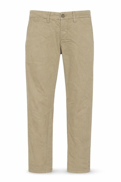 Carhartt WIP Men's Beige Chino Trousers 28x32 Slim Fit Cotton Blend