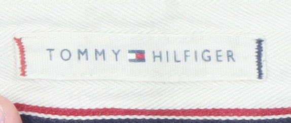 Tommy Hilfiger Men's Blue Cargo Shorts Size 32 Cotton Casual