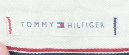 Tommy Hilfiger Men's Blue Cargo Shorts Size 32 Cotton Casual