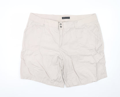 Lee Platinum Label Men's Beige Cargo Shorts Size 24W Cotton Blend