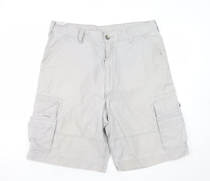 Levi's Men's Beige Cargo Shorts Size 36 Cotton Casual