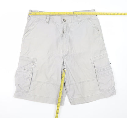 Levi's Men's Beige Cargo Shorts Size 36 Cotton Casual