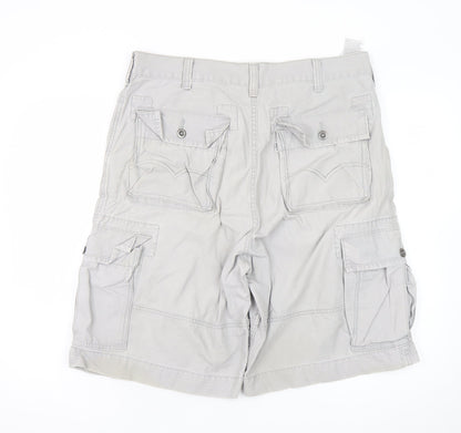 Levi's Men's Beige Cargo Shorts Size 36 Cotton Casual