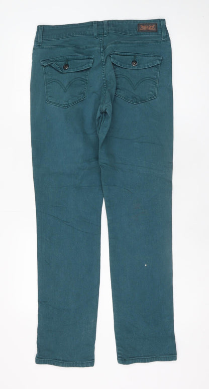 Levi's Women's Green Mid Rise Skinny Jeans Size 8M