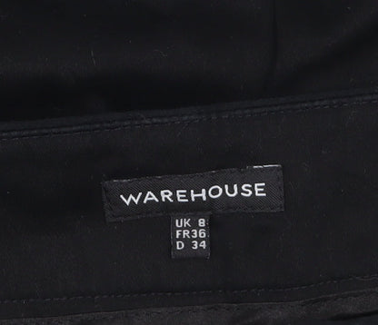 Warehouse Women’s Black Slim Chino Trousers Size 8
