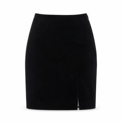 Marks and Spencer Women’s Black Velvet Pencil Skirt Size 8