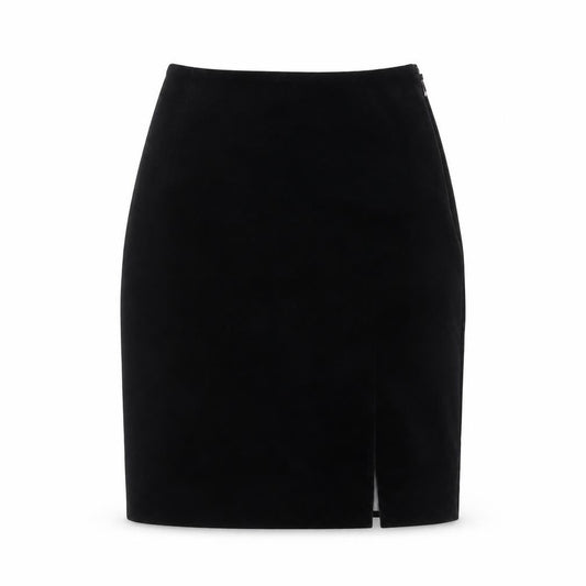 Marks and Spencer Women’s Black Velvet Pencil Skirt Size 8