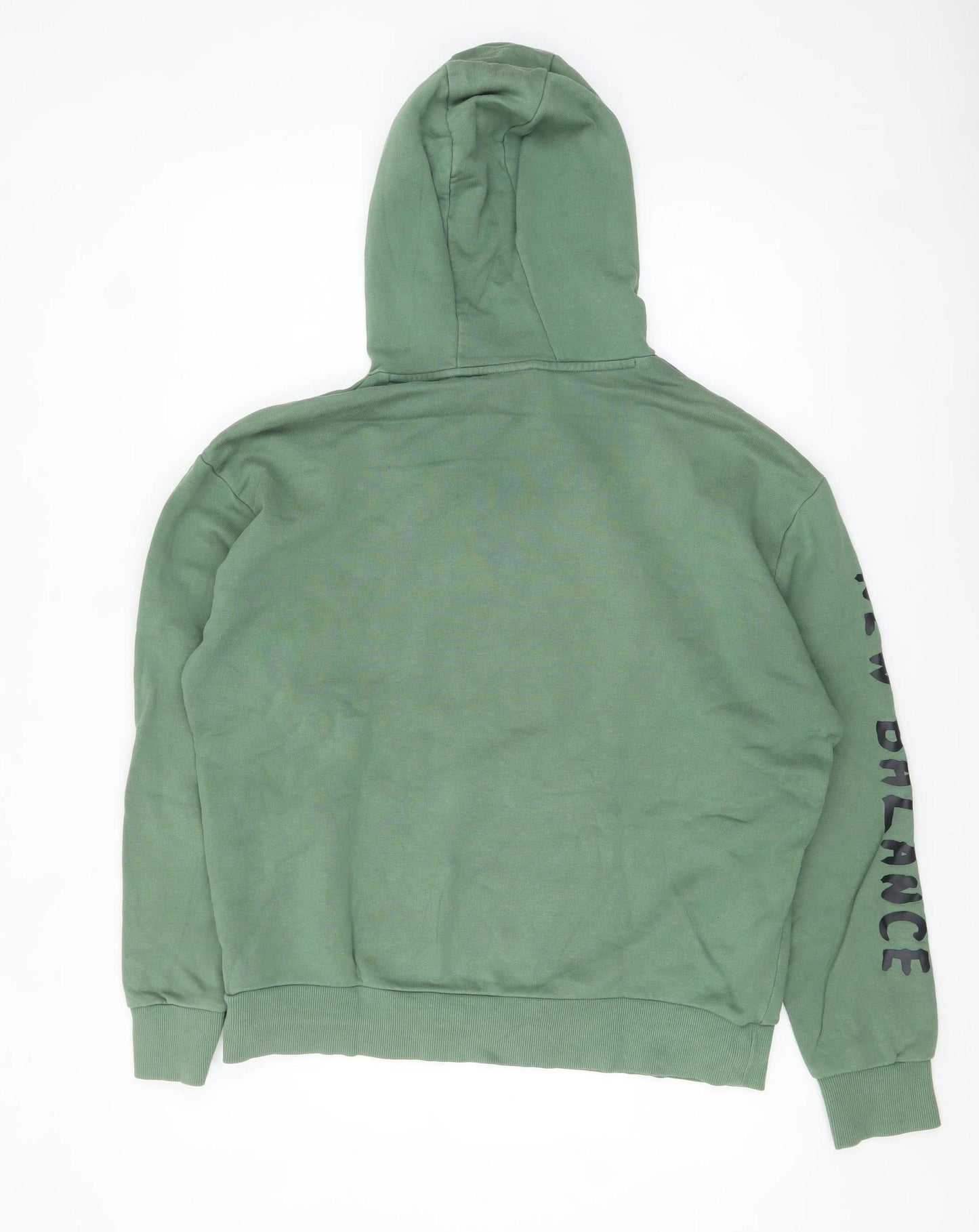 New Balance Men's Green Pullover Hoodie M Sports Fleece