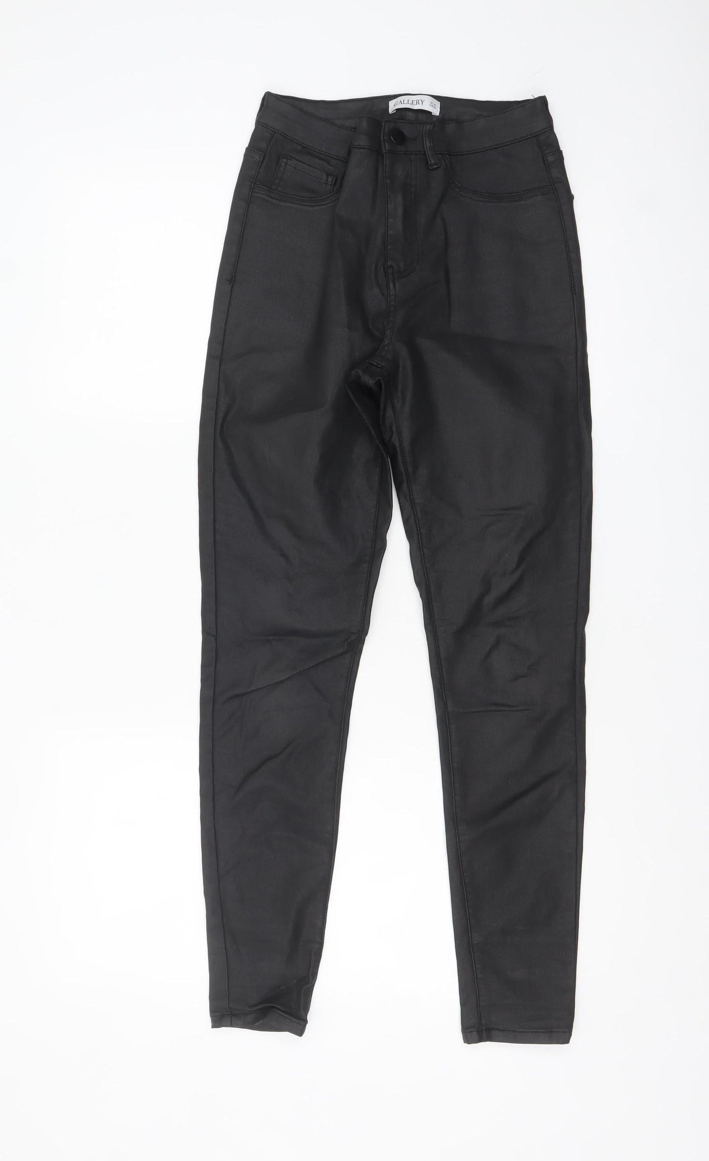 Gallery Women's Black High Rise Stretch Jeggings Size 10