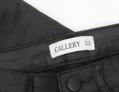 Gallery Women's Black High Rise Stretch Jeggings Size 10