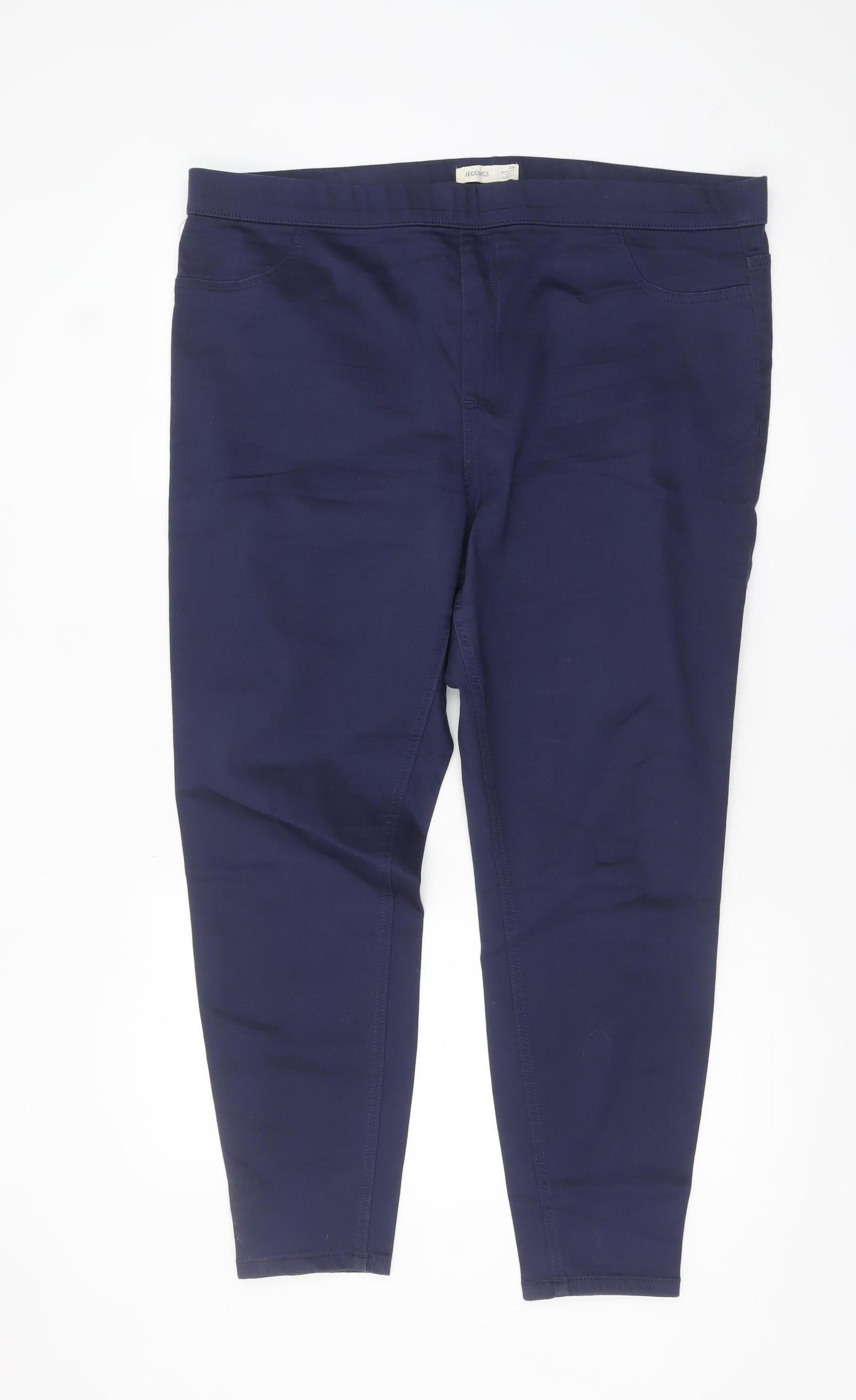 Marks and Spencer Women’s Blue Stretch Jegging Trousers Size 20 Regular