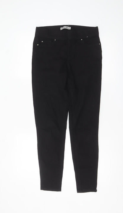 Denim Co. Women's Black Skinny Jeans Size 10 Slim Fit Stretch