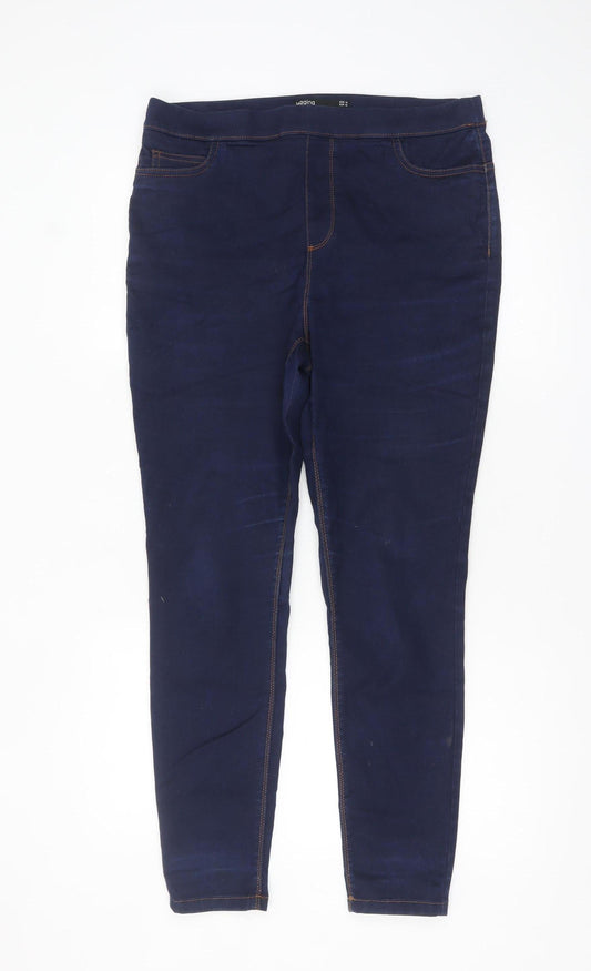 Dunnes Stores Women's Blue Size 14 Jegging Jeans