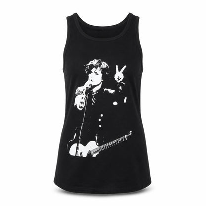 Death Kitty Women’s Black Music Tank Top S 100% Cotton Rock Style