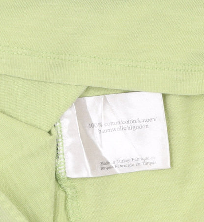 Laura Ashley Women’s Green Cotton Short Sleeve T-Shirt UK 12