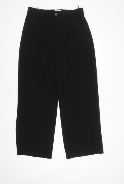 Savida Women’s Black Wide-Leg Dress Pants Size 12 Tailored Fit