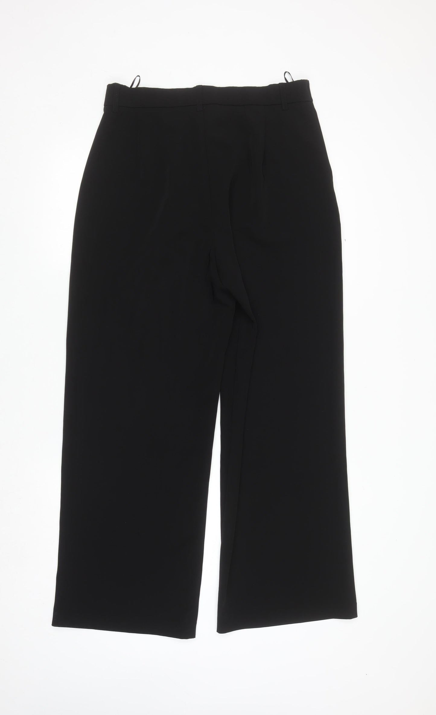 Savida Women’s Black Wide-Leg Dress Pants Size 12 Tailored Fit