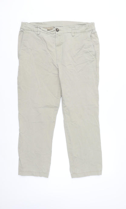 St. Bernard for Dunnes Stores Men's Beige 36N Cotton Chino Trousers