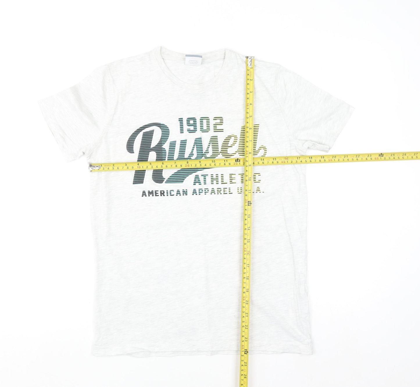 Russell Athletic Boys Grey Graphic Print Sports T-Shirt 14-15 Years