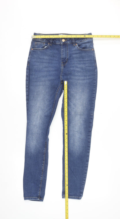 Primark Denim Co Women Blue Size 10 Skinny Jeans Stretch Mid Rise