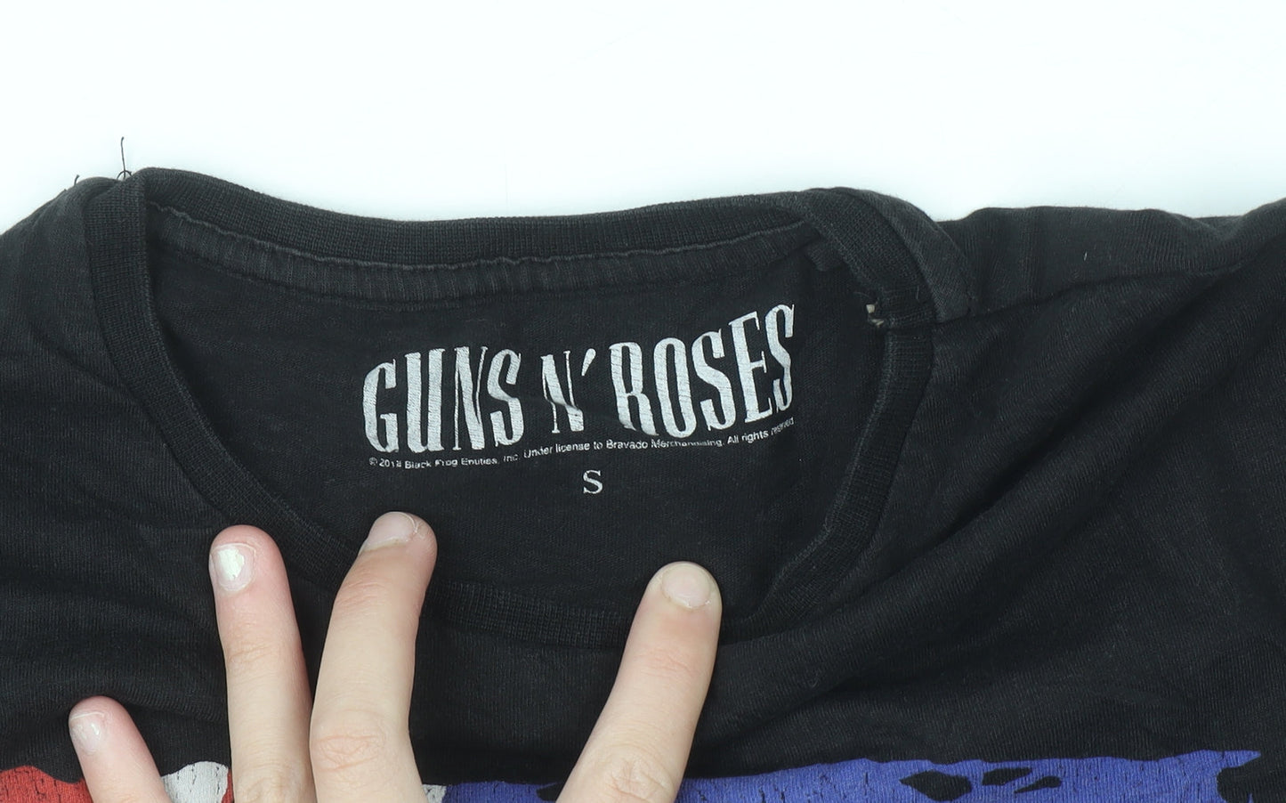 Guns N' Roses Men's Black Band Graphic T-Shirt Size S Rock Style