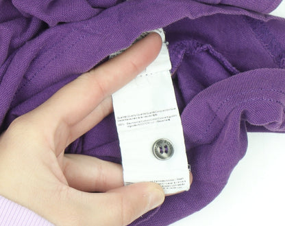 Hugo Boss Men’s Purple Cotton Short Sleeve Polo Shirt Size L