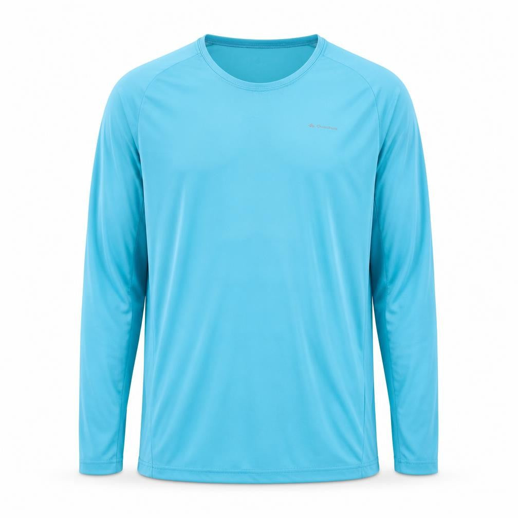 Decathlon Men’s Blue XL Long Sleeve Athletic Quick Dry Top