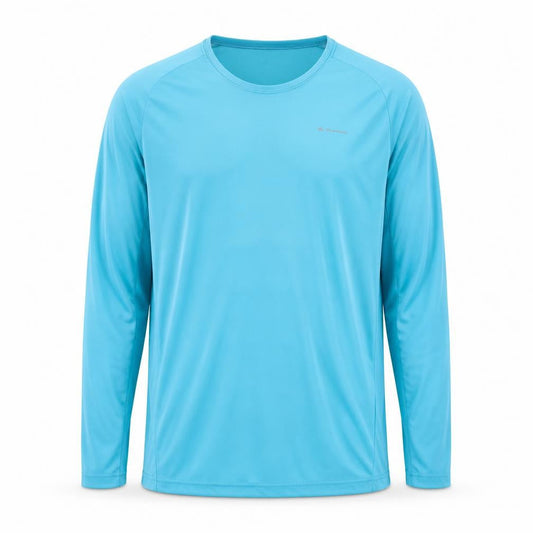 Decathlon Men’s Blue XL Long Sleeve Athletic Quick Dry Top