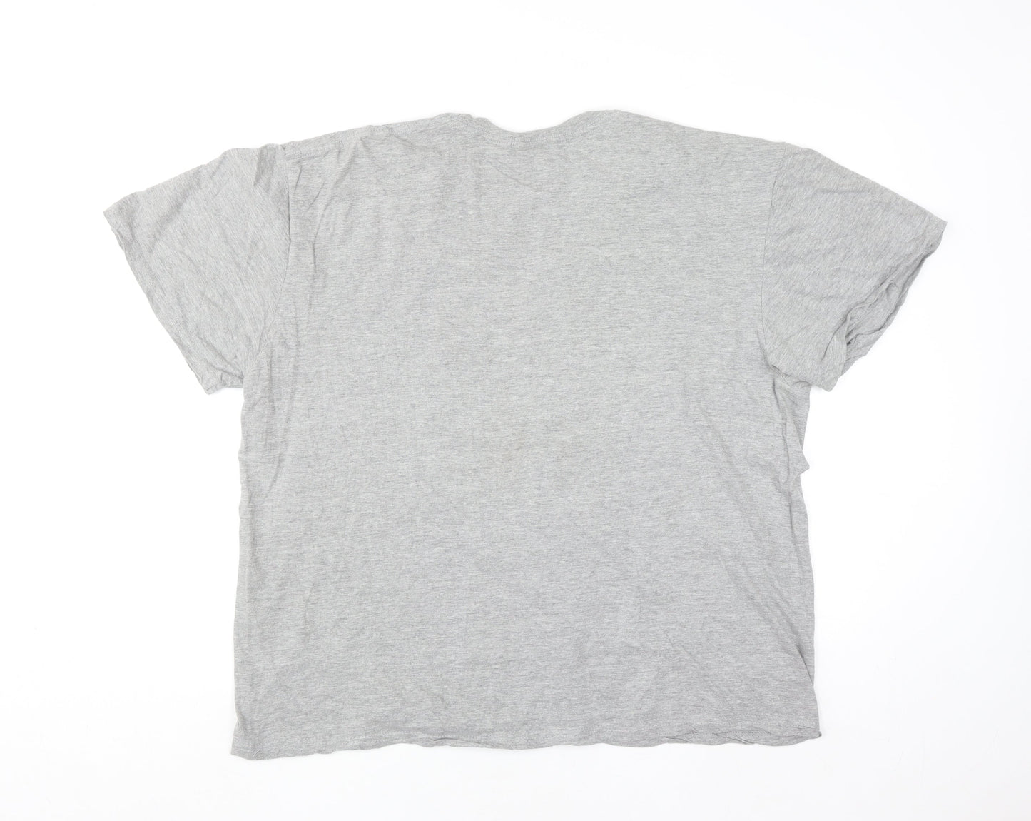Keya Men’s Grey 3XL Cyprus Graphic Crew Neck T-Shirt